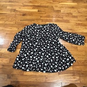 Lane Bryant Peplum Top